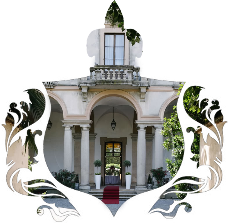 Facciata di Villa Resta Mari